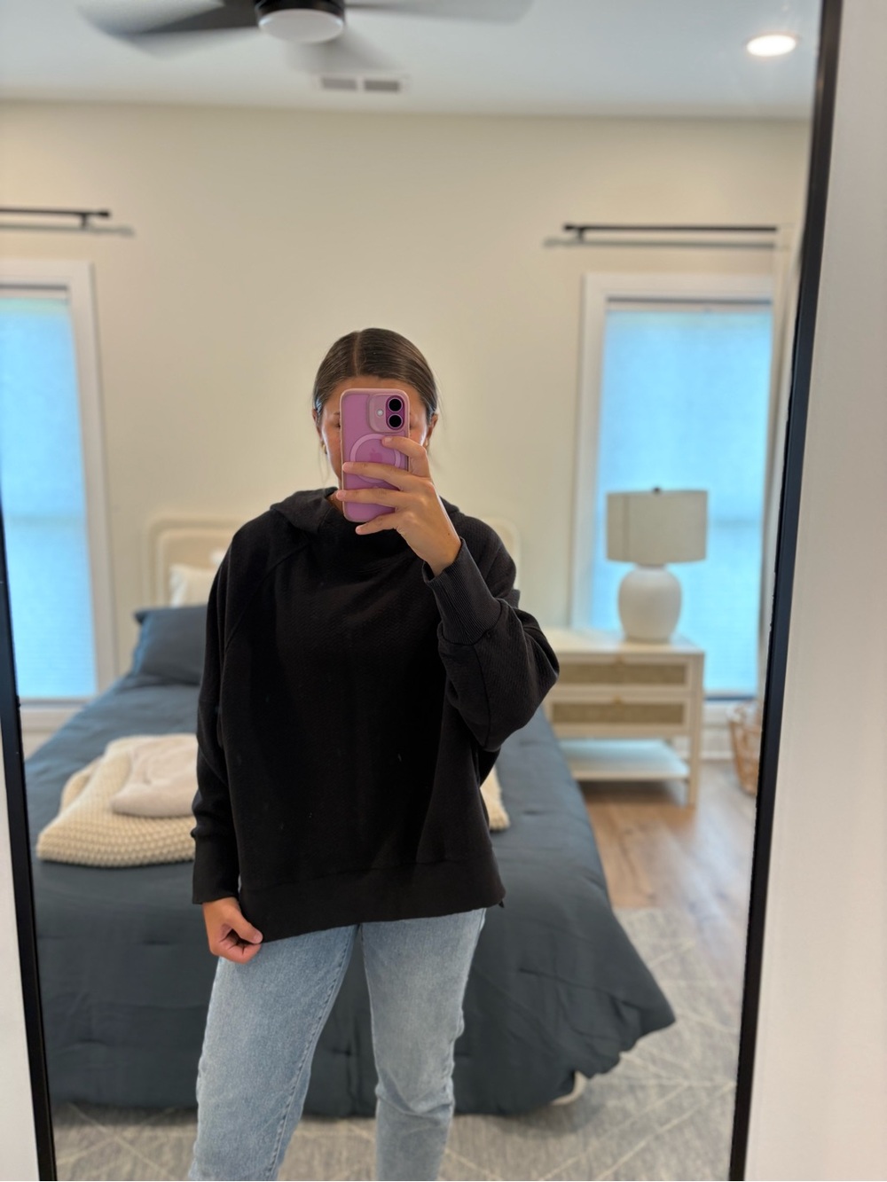 Calia Black Hoodie Size Small